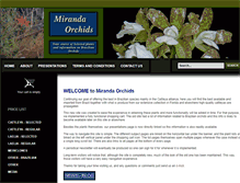 Tablet Screenshot of mirandaorchids.com